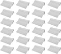 PATIKIL Eyeglass Microfiber Cleaning Cloth 7"x6", 24 Pack Glasses Cleaning Cloth Soft Suede Wipe Screen Cloth for Camera Lens Eyeglasses Screens in Individual Vinyl Pouch, Grey