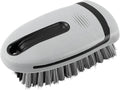 Carpet Brush, Scrub Brush Carpet Scrubber Stiff Bristle Detailing Scrub Brushes, Carpet Cleaning Brush, Cleaning Brush Interior Leather Brushfor Car and Home(Color:Grey)