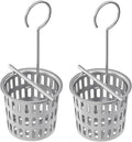 Neodrain 2PCS Hair Catchers Shower Drain Hair and Debris Strainer Only Fit Neodrain Shower Drains, Hair Trap,with Lifting Hook