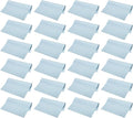 PATIKIL Eyeglass Microfiber Cleaning Cloth 7"x6", 24 Pack Glasses Cleaning Cloth Soft Suede Wipe Screen Cloth for Camera Lens Eyeglasses Screens in Individual Vinyl Pouch, Blue