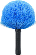 Cobweb Duster Head Brush, Spider Web Brush for Cleaning Spider Webs Outdoor & Indoor, Screw-on Corner Duster Fits Standard Acme Threaded Extension Poles, Webster Cobweb Duster Brush