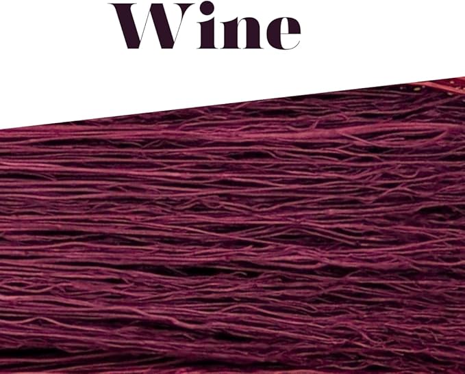 20" or 16" Broom Corn, 1/2 lbs Bundles, Hand Dyed by Meckley Brooms (16.00, Wine)