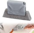 Magic Window Track Cleaner, 2025 Upgraded Window Groove Cleaning Brush Tools Set, Hand-held Window Track Cleaner Brushes Tools, Sliding Track Cleaner for Sliding Door, Sill, Tile Lines (Grey)