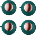 Washable Reusable Gel Lint Roller for Pet Hair, Tecogue Portable Dog Cat Pet Hair Remover for Clothes, Laundries, Sticky Cleaner, Dust Fuzz Fur for Travel Household (Green-4pcs)