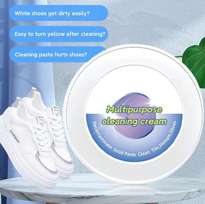 Shoes Stain Removal Cream, 2023 New Multi-Functional Cleaning and Stain Removal Cream, Shoes Multifunctional Cleaning Cream, Multipurpose Cleaning Cream (3Pcs)