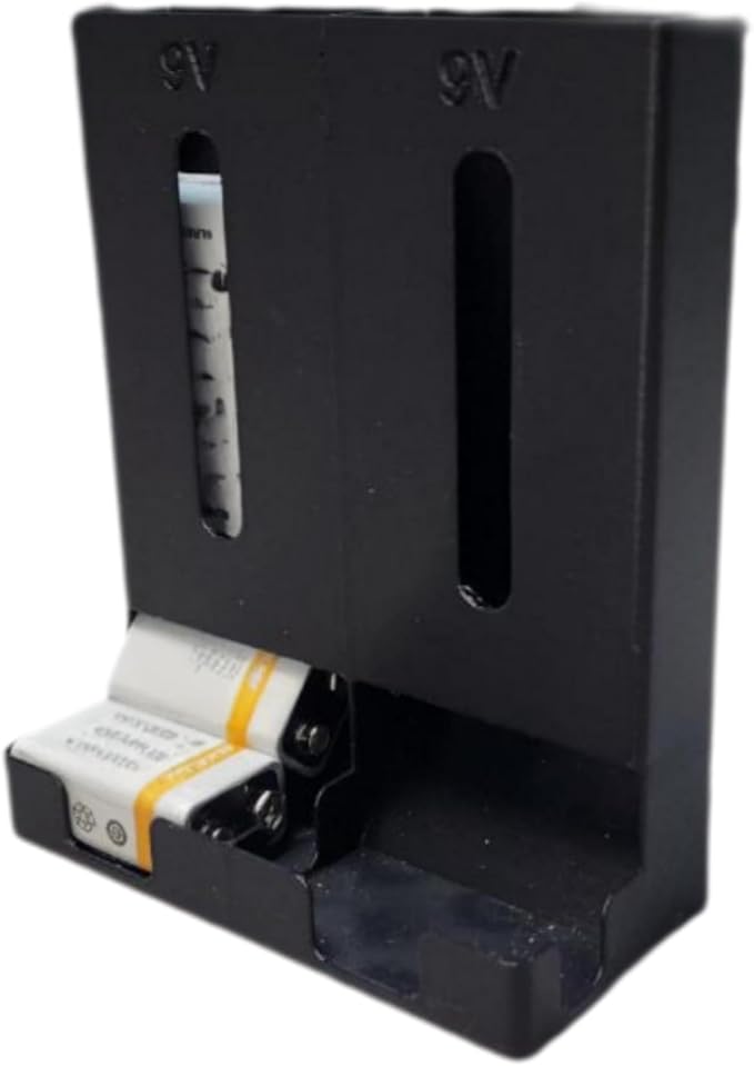 9V battery storage case holder box dispenser