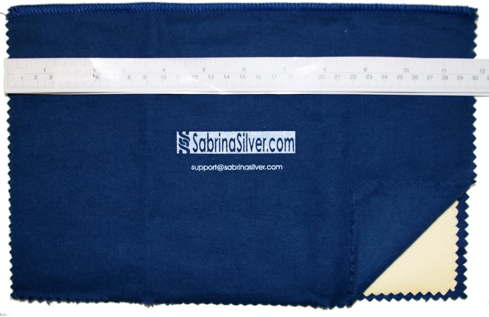 3-Pack Polishing Cloth for Silver, Gold, Brass & Most Other Metals, 11x14 Largest Size