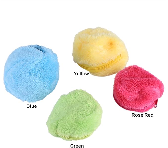 Topyond Mini Automatic Sweeping Ball, Cordless Vacuum Cleaner, Efficient Rolling Floor Sweeper for Hardwood and Carpet, Compact Robot Vacuum for Home