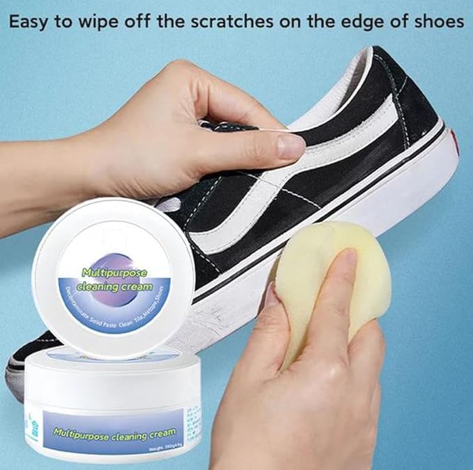 Shoes Stain Removal Cream, 2023 New Multi-Functional Cleaning and Stain Removal Cream, Shoes Multifunctional Cleaning Cream, Multipurpose Cleaning Cream (3Pcs)