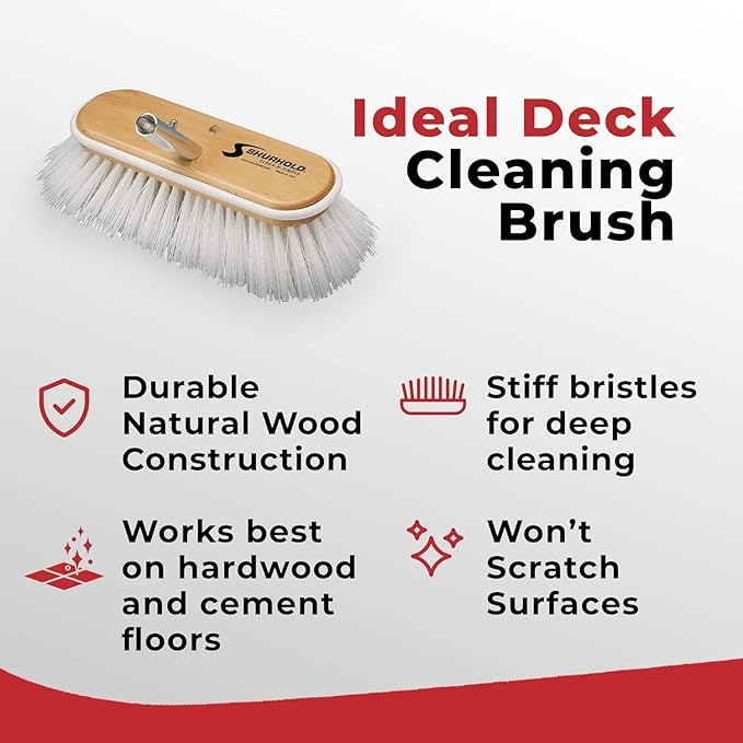 SHURHOLD Classic 10" Deck Brush