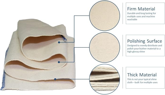 FeetPeople Professional Shoe Shine Buffing Cloth