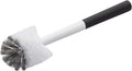 KitchenAid Narrow Neck Bottle Brush for Travel Mugs, Water Bottles, Vases, and More, Non Slip Comfort Grip Handle, Black and White