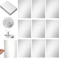 Yaocom 50 Packs Aluminum Metal Crafts DIY Foil 7.8 Inch x 11.8 Inch x 0.07 mm Thick for Art Project Aluminum Flashing Roll Wide Sheet Multipurpose Metal Sheet(Silver)