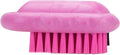 SPARTA Nail Scrub Brush Commercial-Grade, Heavy-Duty Hand and Fingernail Brush with Stiff Bristles for Gardeners, Mechanics, And Foodservice Personnel, Plastic, 5 Inches, Pink