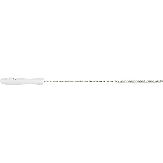 Vikan 53755 Tube Brush,.4",PP/PBT,White