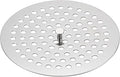 uxcell Shower Drain Hair Catcher, 4.9 inch Stainless Steel Round Floor Drain Cover Anti-Clogging Protection Cover Replacement for Furniture Repair Bathroom Kitchen