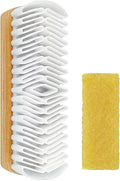 2Pcs Suede Shoe Brush and Eraser Suede Nubuck Cleaning Brush for Shoes