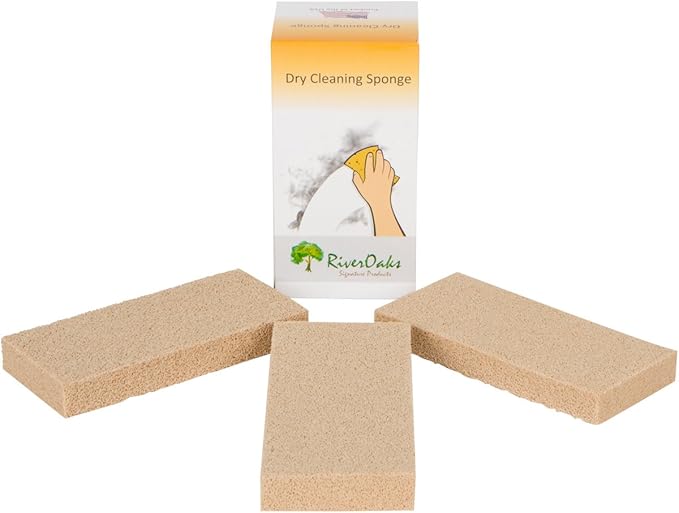 Dry Cleaning Soot Eraser Sponge - (3-Pack) for Smoke, Soot, Dust and Dirt Removal