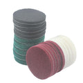 4 Inch Mixed Grit Drill Brush Scrubber Scouring Pads, 20 Pcs Hook & Loop Power Scrubber Scour for Rotary Tools, Random Orbital Sander (180#/400#/800#/1200#)