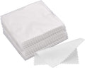 SEVENWELL 50pcs Jewelry Cleaning Cloth Pink Polishing Cloth for Sterling Silver Gold Platinum Small Polish Cloth 8x8cm