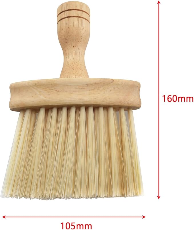 E-outstanding Wooden Handle Multifunctional Soft Bristle Dusting Brush Car Air Vent Keyboard Cleaning Brush