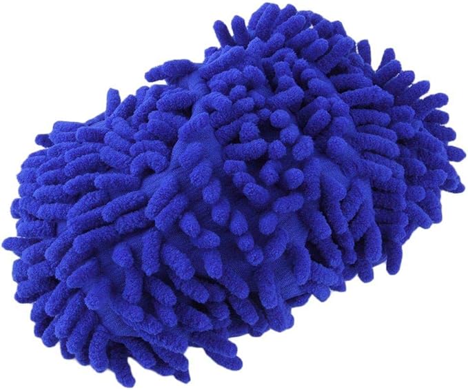 Home Mop Sweep Floor Cleaning Duster Cloth Housework Soft Slipper SY (1 Pair/Blue)