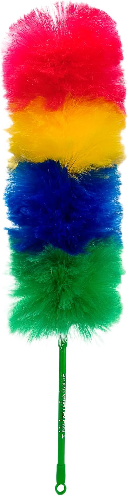 Kitchen + Home Large Static Duster - 27" Inch Electrostatic Feather Duster attracts dust Like a Magnet! Rainbow