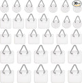 30 Pack Adhesive Picture Hanger Picture Hanging Hooks Without Nails Invisible Adhesive Wall Hangers Plastic Sticky Picture Hangers for Photo Frame Foamboard Plate Wall Art Decor