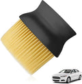 Car Detailing Brush with Ultra Soft Bristles Automotive Interior Cleaning and Dusting Tool for Dashboard Air Vents Leather Computer and Scratch Free Surfaces (Yellow)