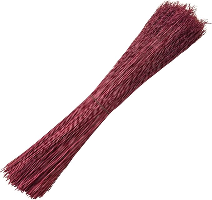 20" or 16" Broom Corn, 1/2 lbs Bundles, Hand Dyed by Meckley Brooms (20.00, Red)
