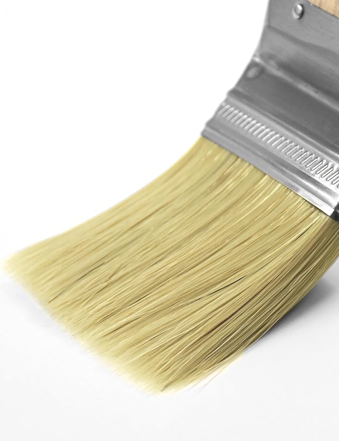 ROLLINGDOG Radiator Brush - 3PC Long Handle Paint Brush for Ceilings,High Walls(25mm,38mm,50mm)
