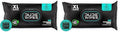 DUDE Wipes, 48 Wipes, 2 Pack | Flushable | Mint Chill | Extra-Large | Eucalyptus & Tea Tree Oil