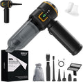 Car Vacuum with LED Digital Display,20000PA Advanced Clean Cordless Handheld Vacuum, 4-in-1 High Power Portable Rechargeable Vacuum Cleaner with Brushless Motor