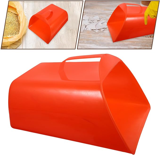 Handheld Dustpan for Home Cleaning, Small Plastic Desktop Dust Pan with Handle, Reusable Scooper for Debris Collection in Kitchen and Office