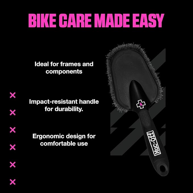 Muc Off - 370 Soft Washing Bike Cleaning Brush, Black, One Size