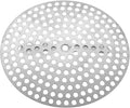 Danco 88923 Clip Style Shower Drain Cover, For Use With 3-3/8 in Shower Drains, Aluminum Steel, Chrome Plated