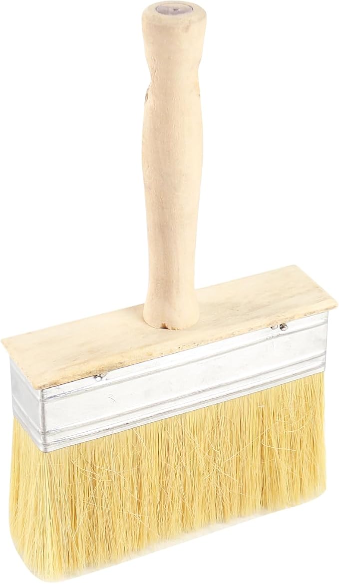 5'' Deck Brush for Deck Stain Applicator, Stain Brushes for Wood, Wide Paint Brush, Paint Brush for Walls, Quick Decking, Fence and Furniture
