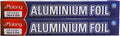 Aluminum Foil Wrap 75 Feet Long Heavy Duty Food Foil Wrap Kitchen Rap Suitable for Cooking, Roasting, Baking,BBQ and Family Parties (2 PACK)