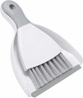 Mini Dustpan and Brush Set, Small Broom and Dustpan Set Dust Pan and Portable Hand Broom Dustpan and Broom Combo Compact for Desk, Table, Home, Kitchen Necessities
