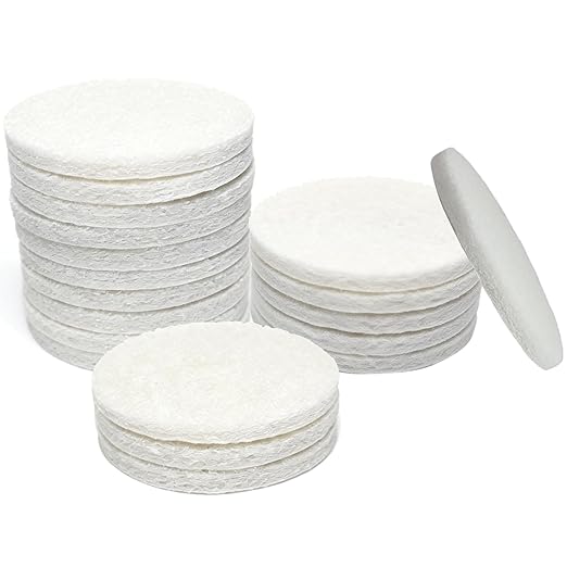 20 PCS 4 Inch 2000 Grit Hoop and Loop Scrubber Scouring Pads Drill Scuffing Disc Flocking Scuff Pads, Conditioning Discs Polishing Pads for Furniture Automotive Cleaning, Rust Removal