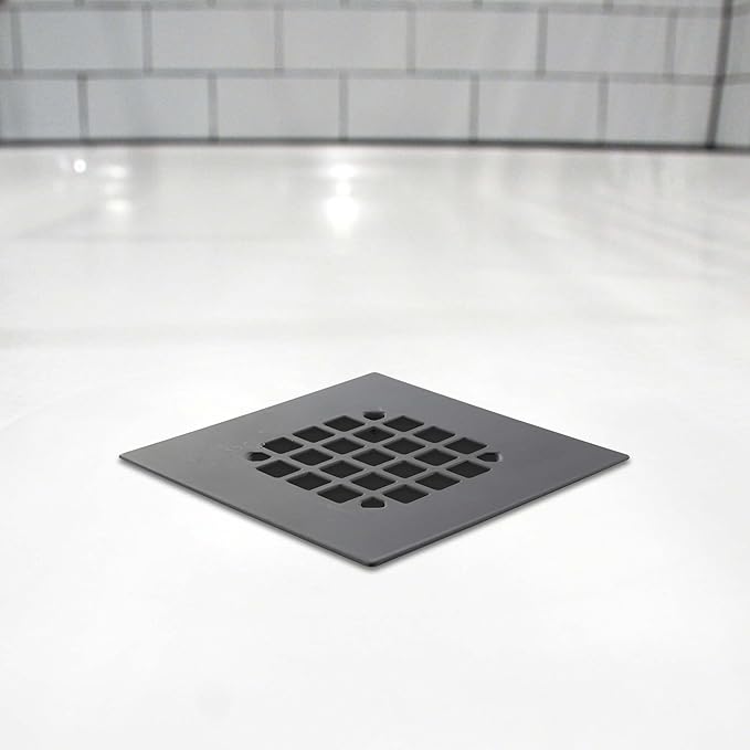 Danco 11034 Snap Strainer & Drain Cover Shower Strainer, Chrome