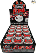 STUPID Technologies Slime-X (New) – Re-Engineered Car Cleaning Gel 15-Pack (2400g) – Value Pack- Retail POP Display Included – Lifts Dust, Crumbs & Debris – Great for Cars, Keyboards & More