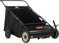 Agri-Fab 45-0570 30" Push Behind Lawn Sweeper, 12 cu. ft Hopper Bag Capacity; Leaf & Grass Catcher, with Adjustable Brush Height