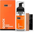 SNEAKARE Shoe Cleaning Kit with 100ml/3.4 Oz Cleaner, Brush & Towel Complete Kit For Sneakers, Nubuck, Suede & Leather
