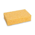Boardwalk Medium Cellulose Sponge, 3.67 X 6.08, 1.55" Thick, Yellow, 24/carton