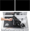2PCS Guards for Gas Stove Top Protector Covers 0.3mm Cuttable,Heat Resistance Burner Covers Stove Mat Protector，Safe Reusable Easy Cleanable Gas Guards Stove Covers for Gas Stove