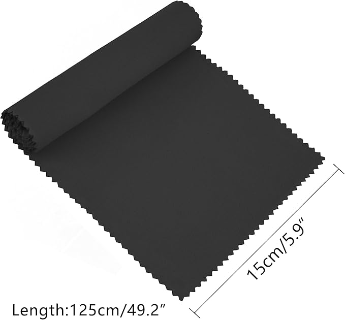 88 Keys Piano Keyboard Black Dust Cover - For Upright Grand Pianos, Digital Pianos and Electronic Keyboards - Protective Key Cover Cloth (2 Packs)