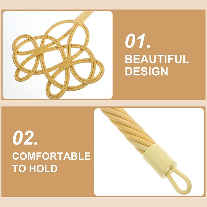 Carpet and Rug, Rattan Rug Pillow Dust Long Handle Paddle Comforter Manual Dust Whisperer Sweep Tools for Quilts Bedding