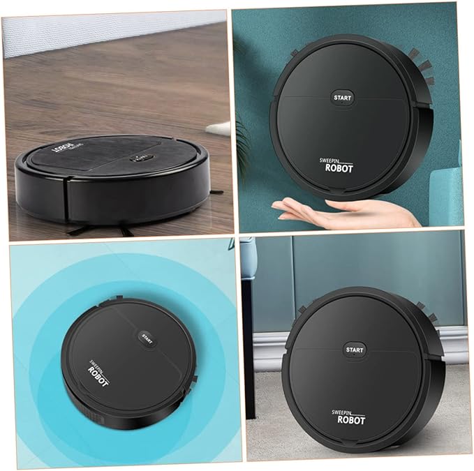 Mini for Home Multi-Functional Sweeping and Mopping Smart Automatic for Hard Floors and Carpets Compact Design