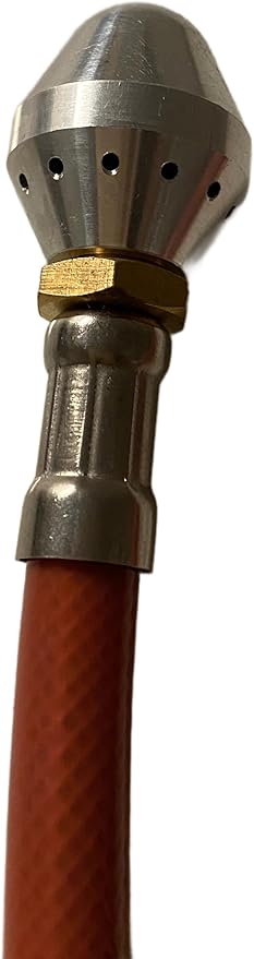 Professional Dryer Vent Cleaning Tool 15' Flexible Hose with Reverse Skipper Air Ball.